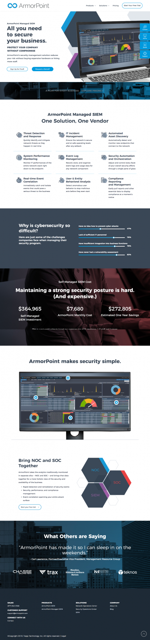 ArmorPoint Website – Damon Reine Designs